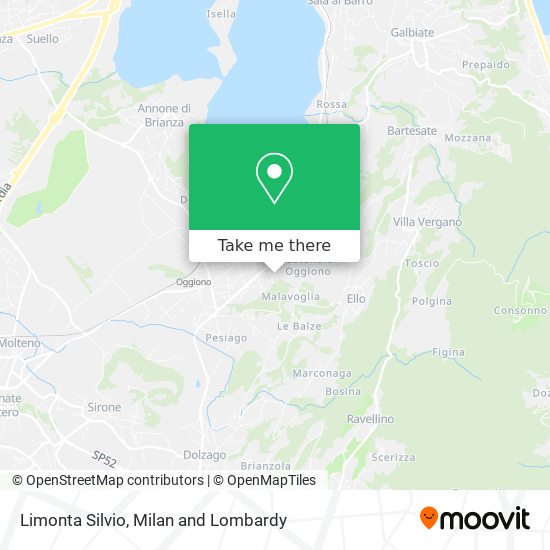 Limonta Silvio map