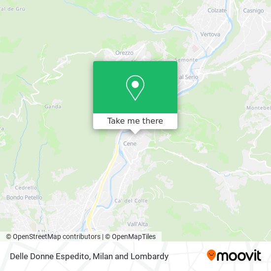 Delle Donne Espedito map