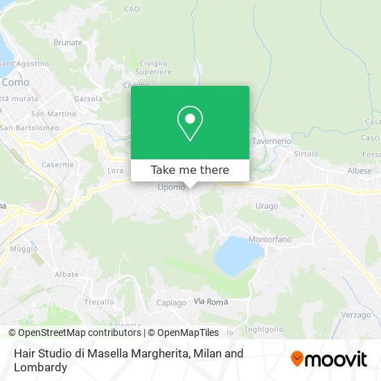 Hair Studio di Masella Margherita map