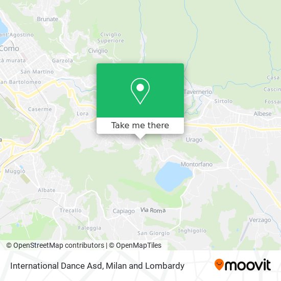 International Dance Asd map