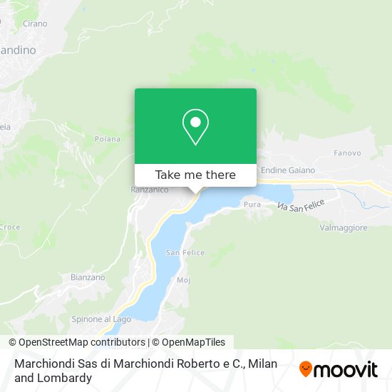Marchiondi Sas di Marchiondi Roberto e C. map