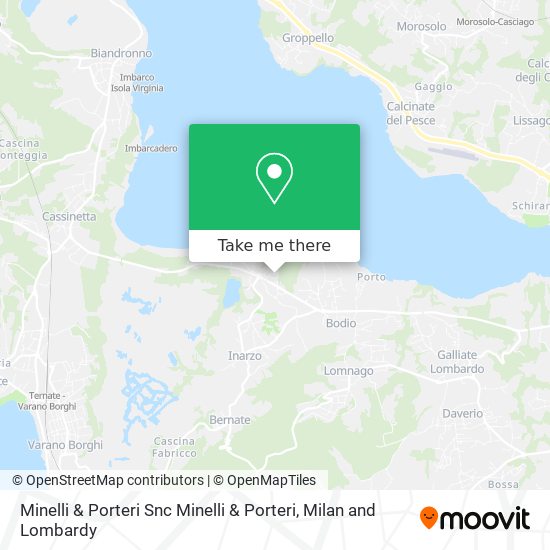 Minelli & Porteri Snc Minelli & Porteri map