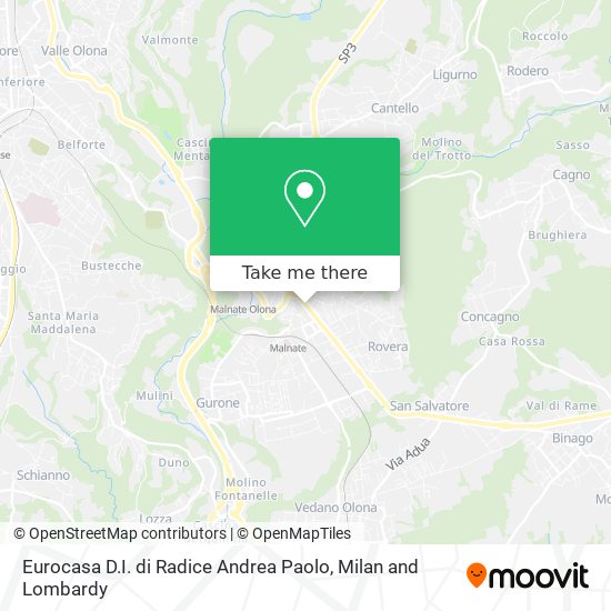 Eurocasa D.I. di Radice Andrea Paolo map