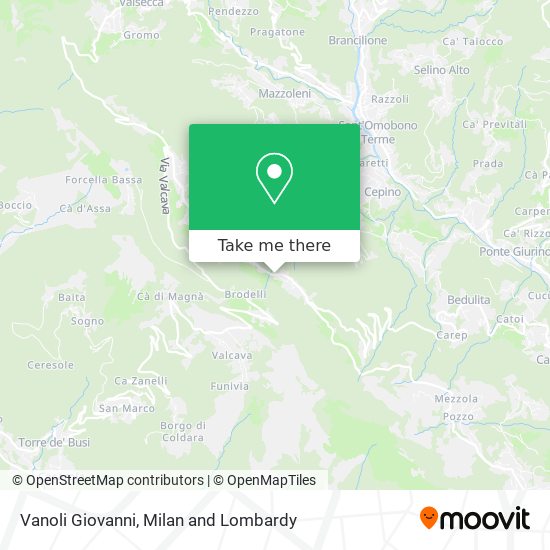 Vanoli Giovanni map