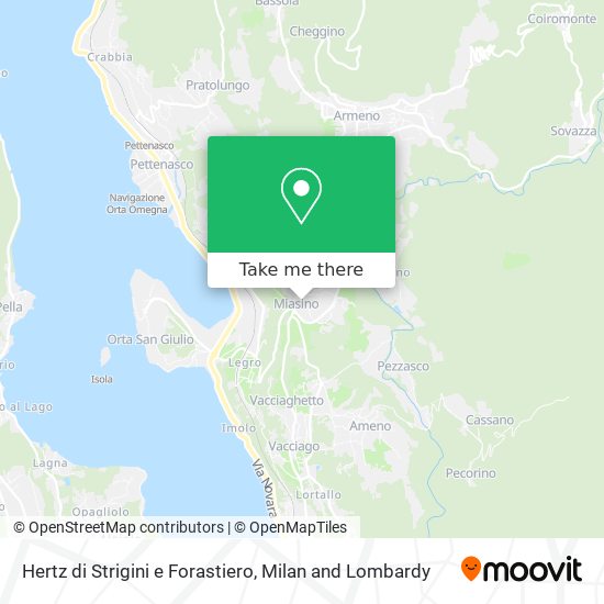 Hertz di Strigini e Forastiero map