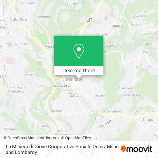 La Miniera di Giove Cooperativa Sociale Onlus map