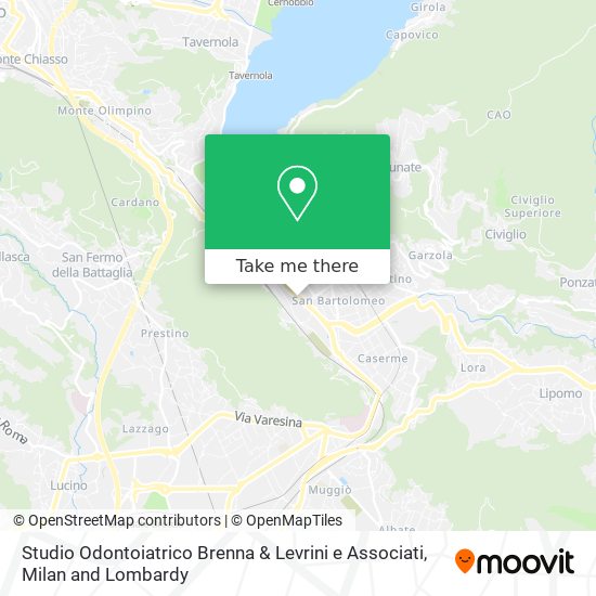 Studio Odontoiatrico Brenna & Levrini e Associati map