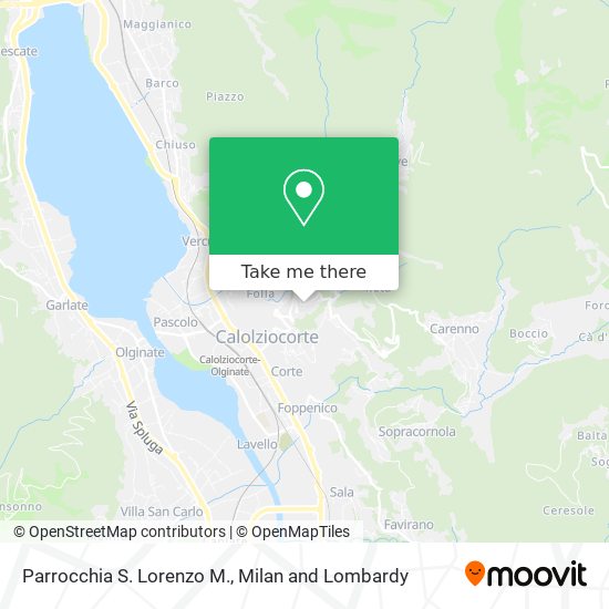 Parrocchia S. Lorenzo M. map