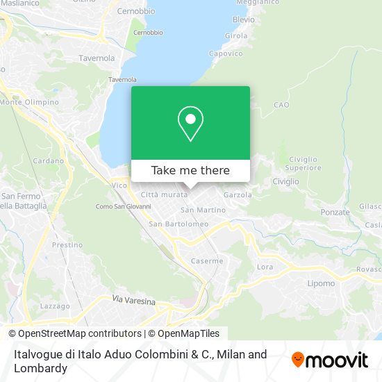 Italvogue di Italo Aduo Colombini & C. map