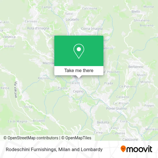 Rodeschini Furnishings map