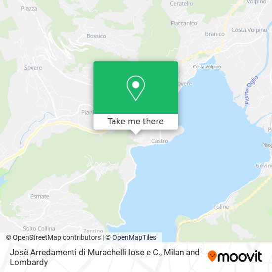 Josè Arredamenti di Murachelli Iose e C. map