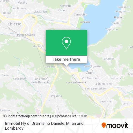 Immobil Fly di Dramisino Daniele map