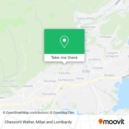 Chessorti Walter map