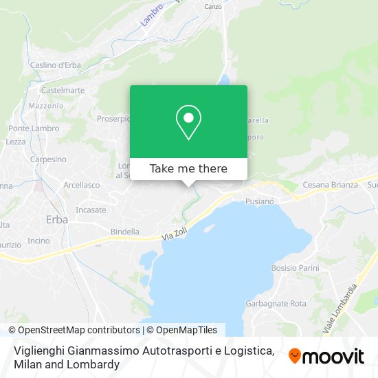 Viglienghi Gianmassimo Autotrasporti e Logistica map
