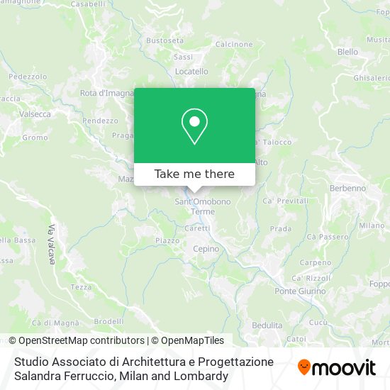 Studio Associato di Architettura e Progettazione Salandra Ferruccio map