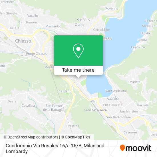 Condominio Via Rosales 16 / a 16 / B map