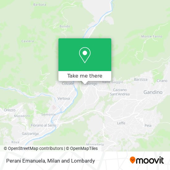 Perani Emanuela map