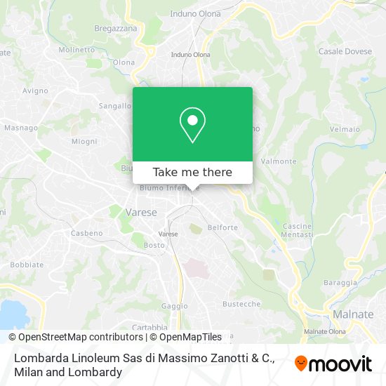 Lombarda Linoleum Sas di Massimo Zanotti & C. map