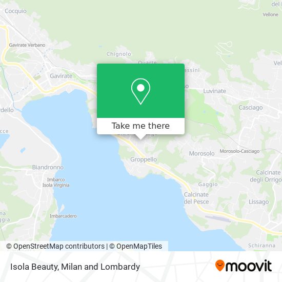 Isola Beauty map