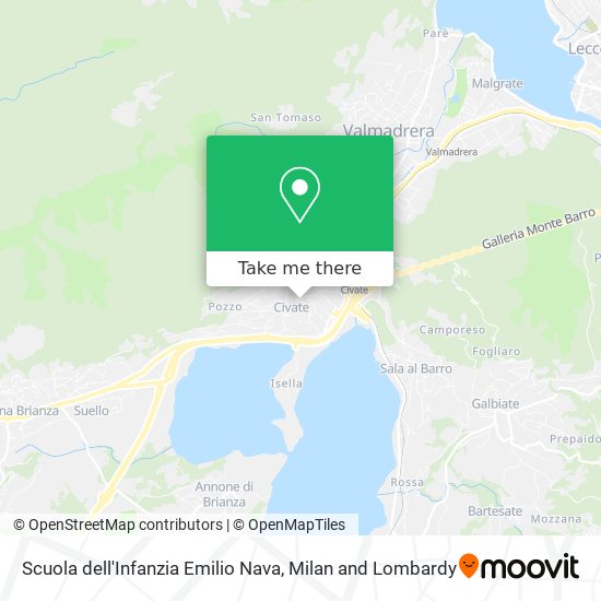 Scuola dell'Infanzia Emilio Nava map
