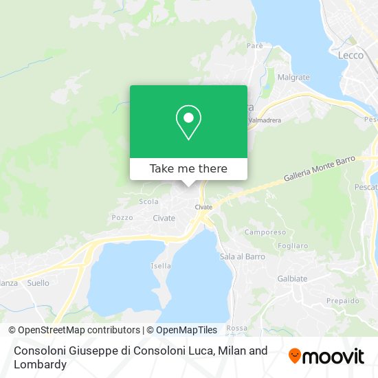 Consoloni Giuseppe di Consoloni Luca map