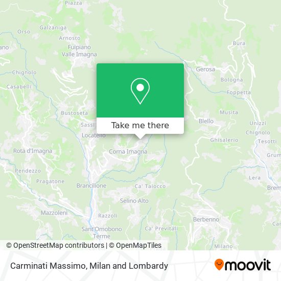 Carminati Massimo map