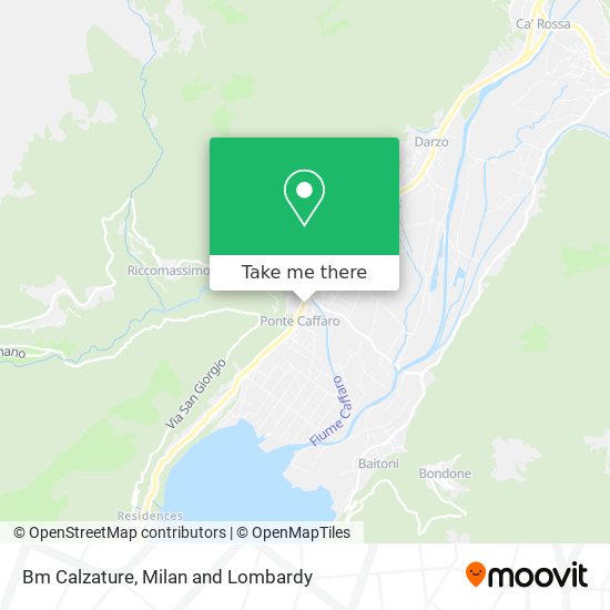 Bm Calzature map