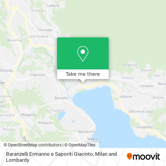 Baranzelli Ermanno e Saporiti Giacinto map