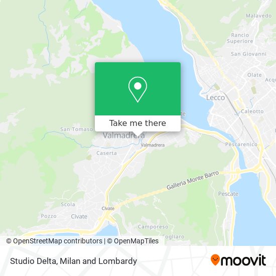 Studio Delta map