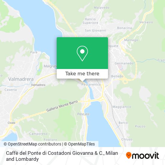 Caffè del Ponte di Costadoni Giovanna & C. map