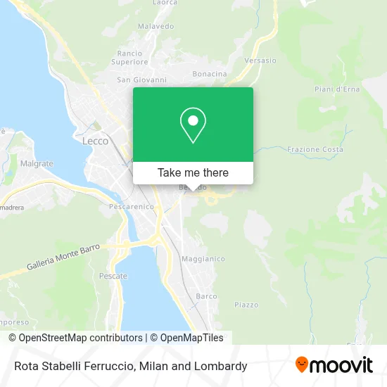 Rota Stabelli Ferruccio map