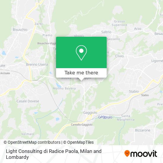 Light Consulting di Radice Paola map