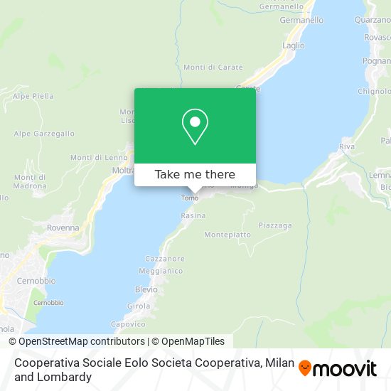 Cooperativa Sociale Eolo Societa Cooperativa map