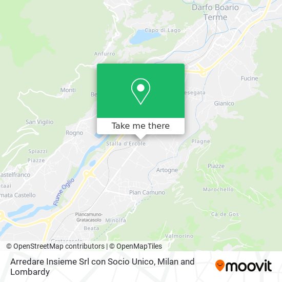 Arredare Insieme Srl con Socio Unico map
