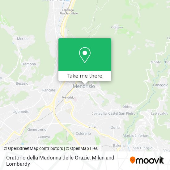 Oratorio della Madonna delle Grazie map