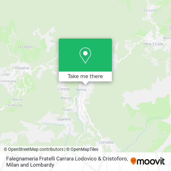 Falegnameria Fratelli Carrara Lodovico & Cristoforo map