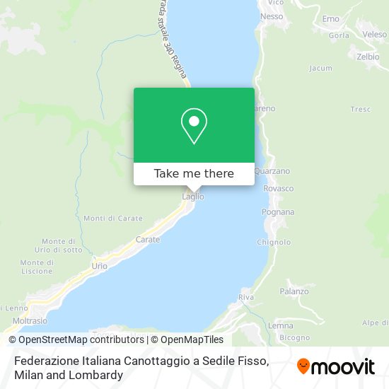 Federazione Italiana Canottaggio a Sedile Fisso map