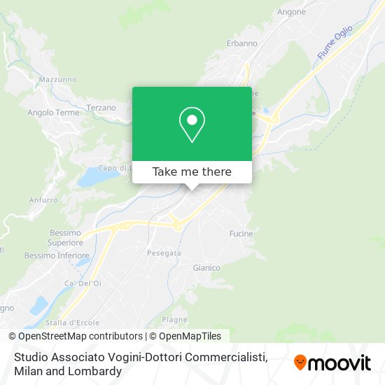 Studio Associato Vogini-Dottori Commercialisti map