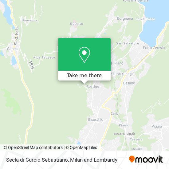 Secla di Curcio Sebastiano map