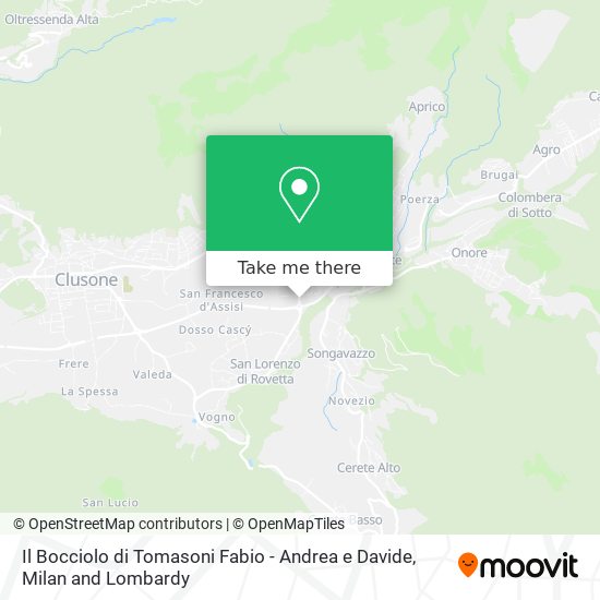 Il Bocciolo di Tomasoni Fabio - Andrea e Davide map