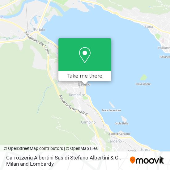Carrozzeria Albertini Sas di Stefano Albertini & C. map