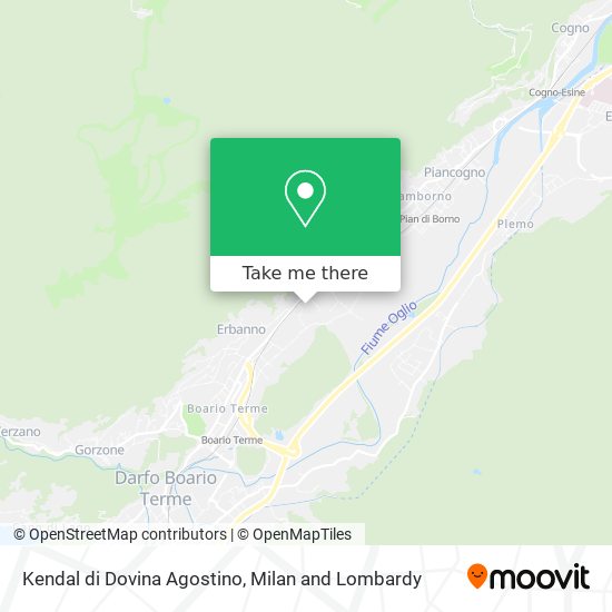 Kendal di Dovina Agostino map
