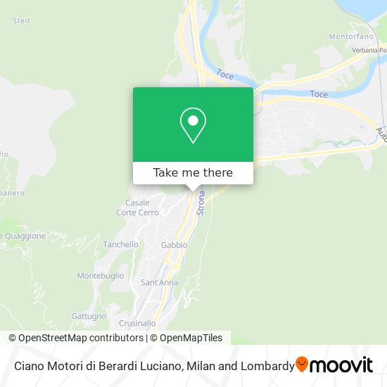 Ciano Motori di Berardi Luciano map