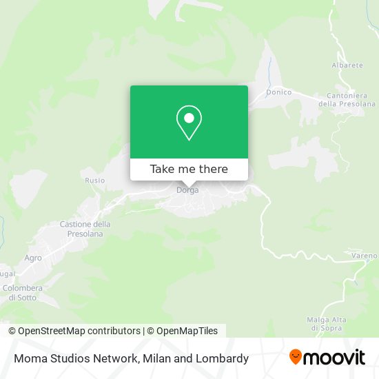 Moma Studios Network map