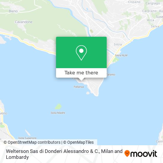 Welterson Sas di Donderi Alessandro & C. map