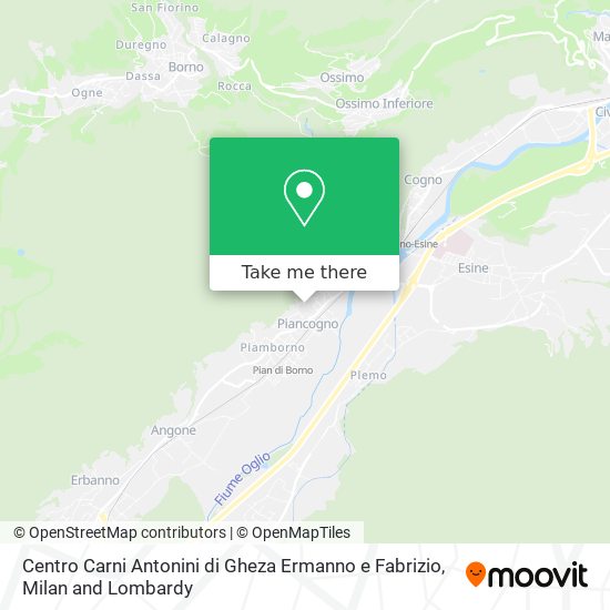 Centro Carni Antonini di Gheza Ermanno e Fabrizio map