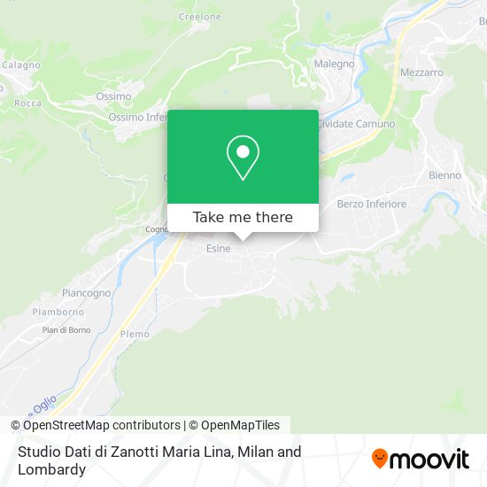 Studio Dati di Zanotti Maria Lina map