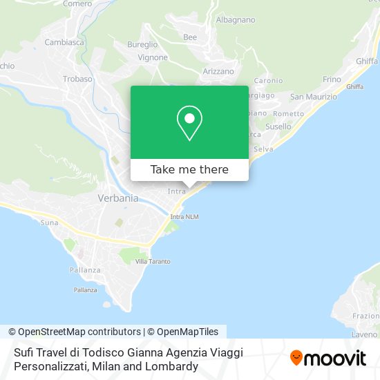 Sufi Travel di Todisco Gianna Agenzia Viaggi Personalizzati map