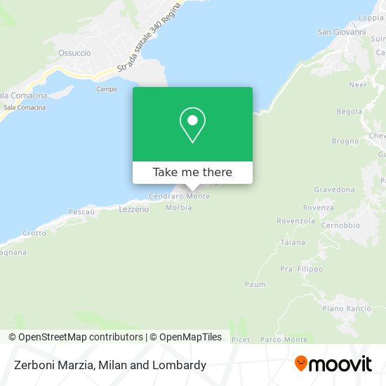 Zerboni Marzia map