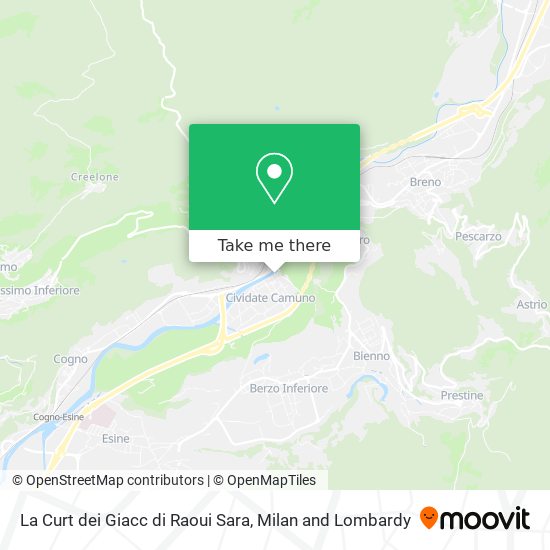 La Curt dei Giacc di Raoui Sara map